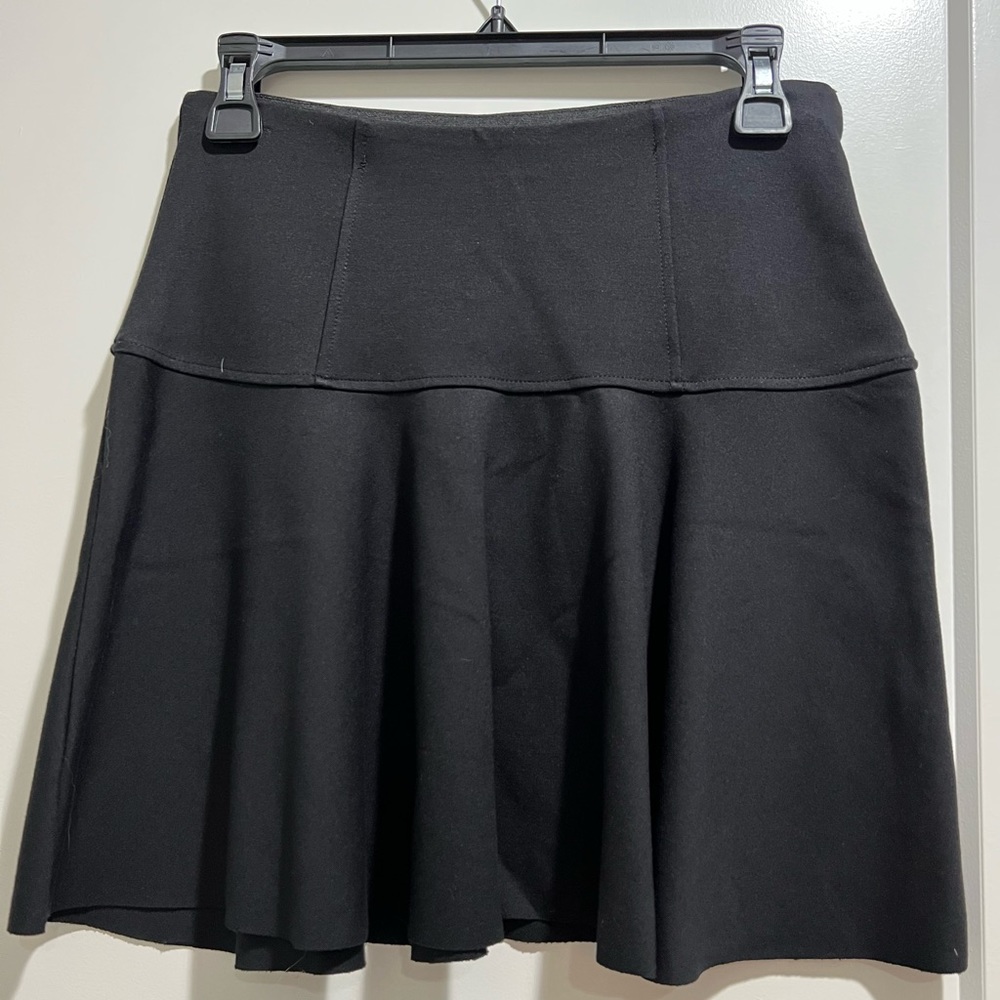 Free People Black Mini Skirt